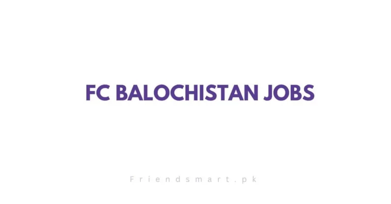 FC Balochistan Jobs