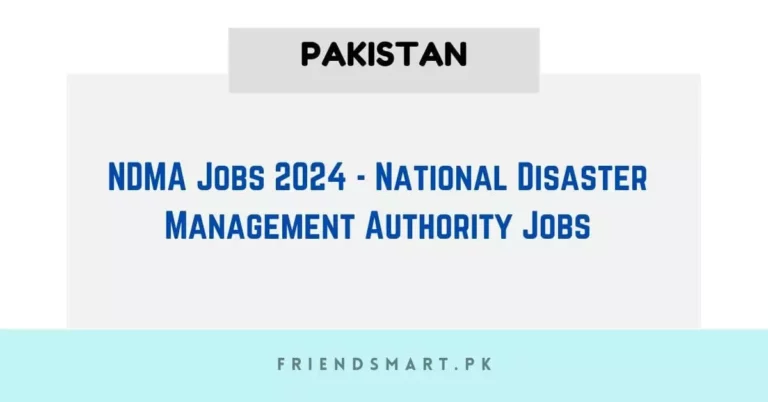 NDMA Jobs - National Disaster Management Authority Jobs