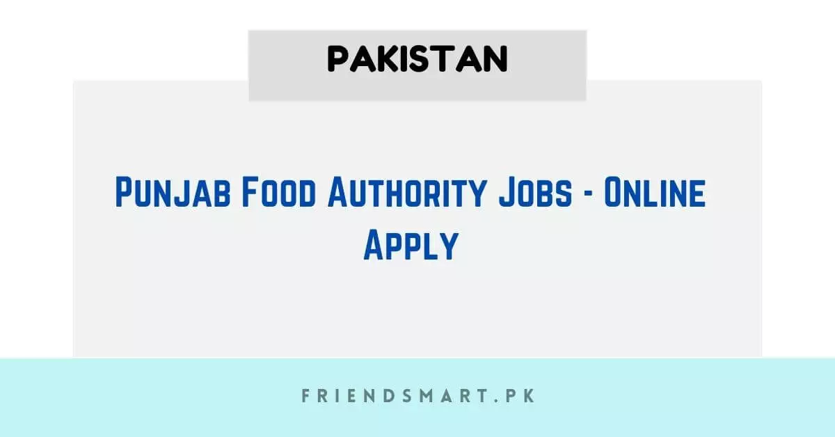 Punjab Food Authority Jobs