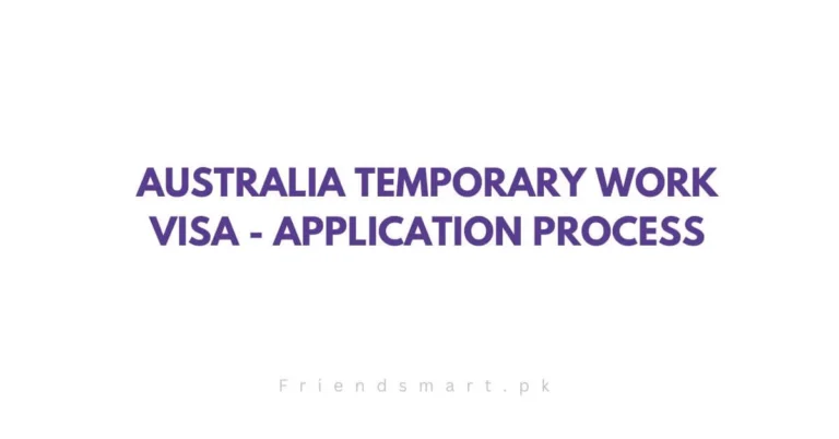 Australia Temporary Work Visa