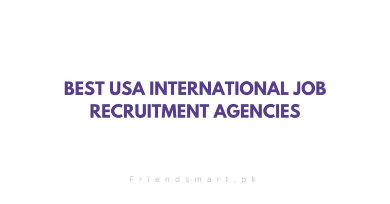 Best USA International Job Recruitment Agencies