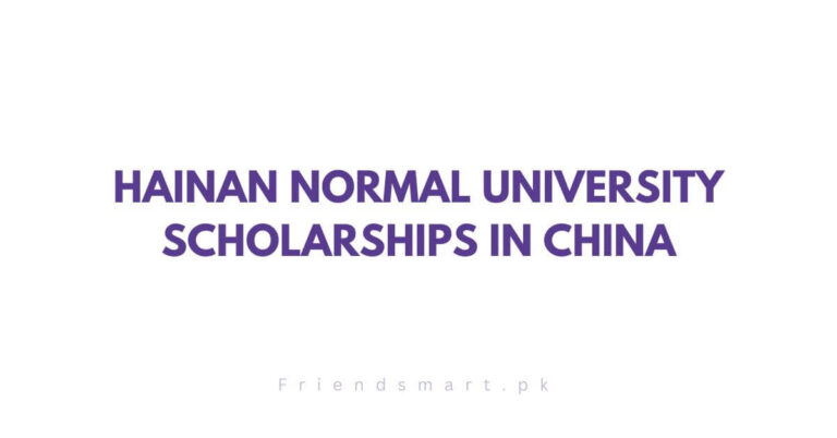 Hainan Normal University Scholarships in China