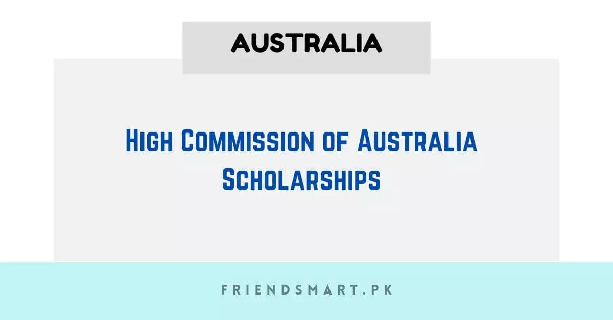 High Commission of Australia Scholarships