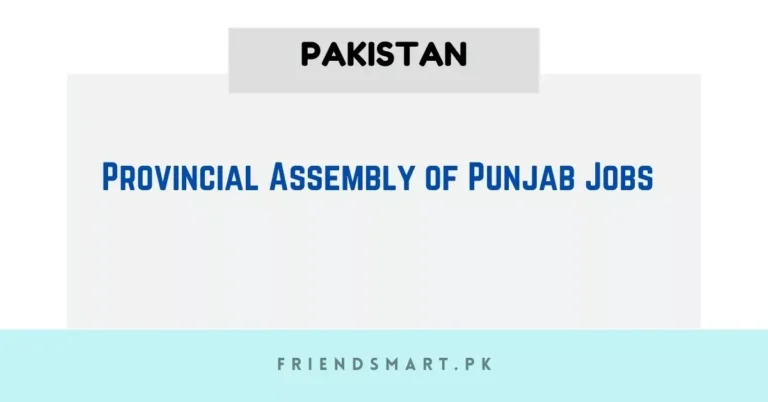 Provincial Assembly of Punjab Jobs