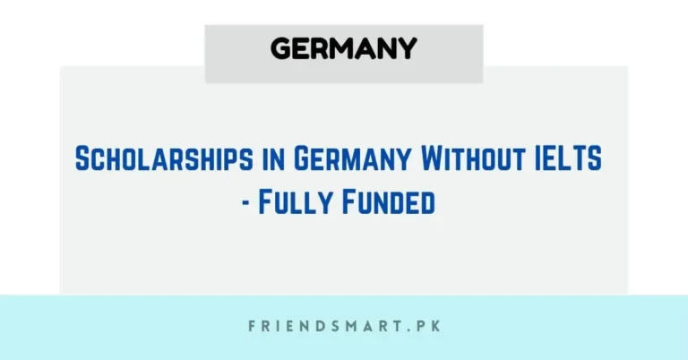 Scholarships in Germany Without IELTS