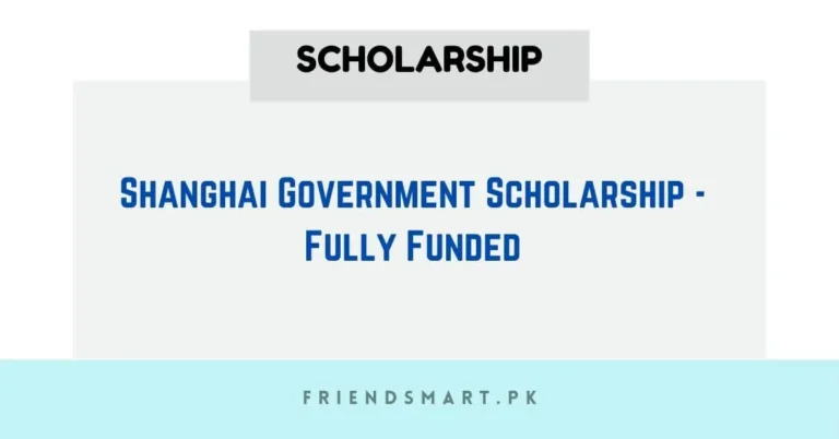 Shanghai Government Scholarship