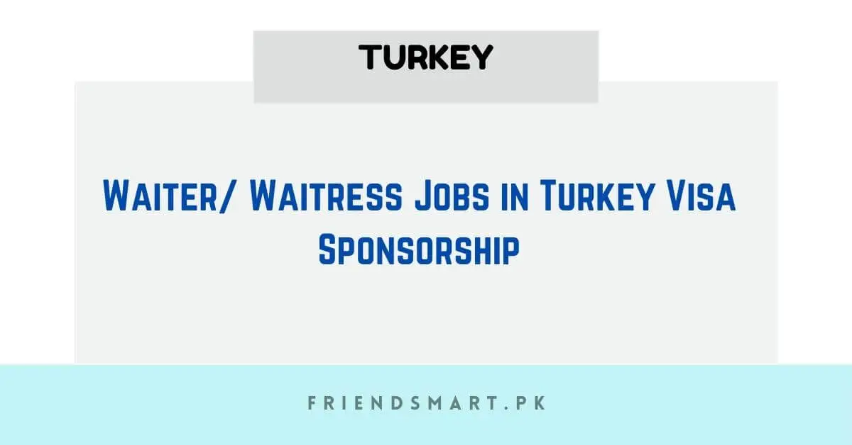 Waiter Waitress Jobs in Turkey