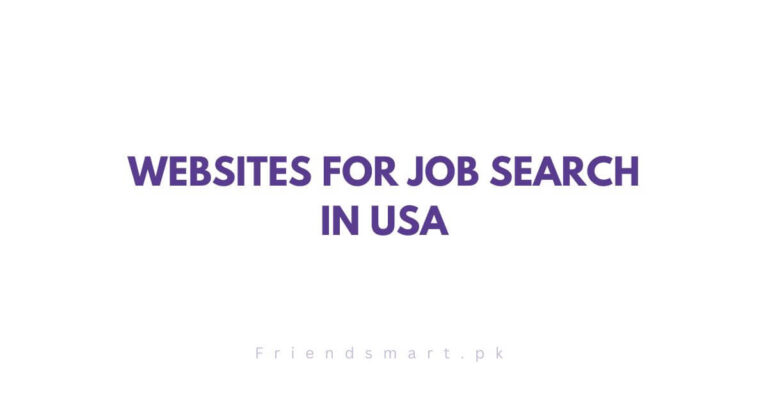 Websites for Job Search in USA