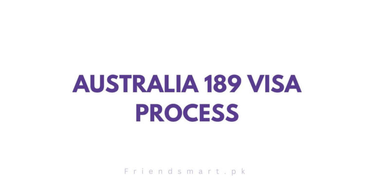 Australia 189 Visa Process