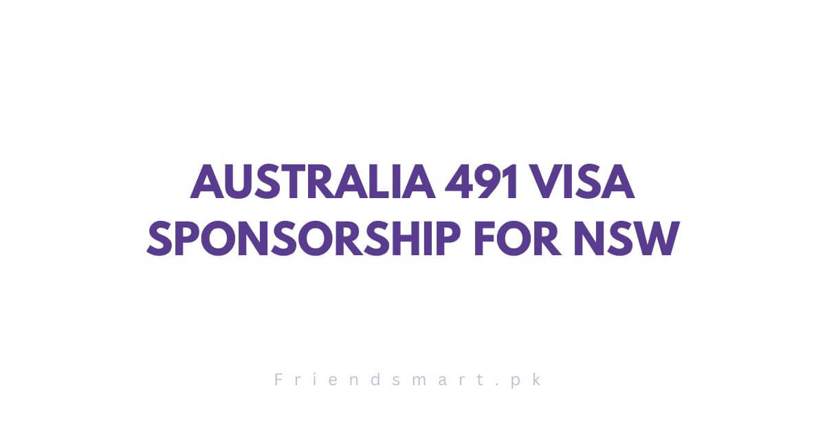 Australia 491 Visa Sponsorship for NSW