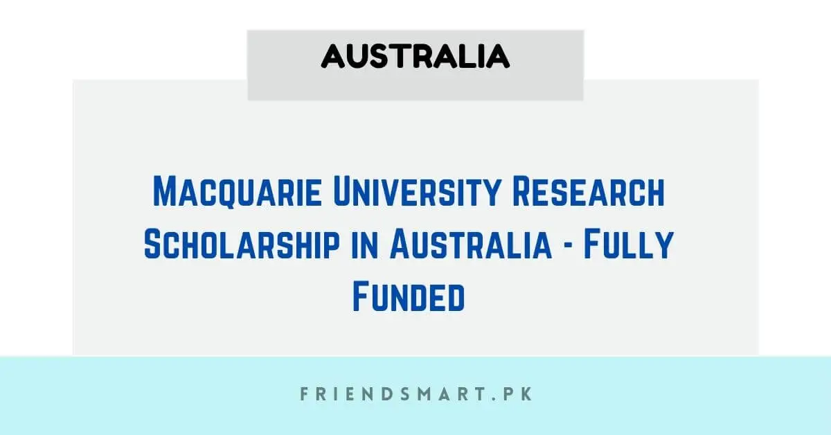 Macquarie University Research Scholarship in Australia