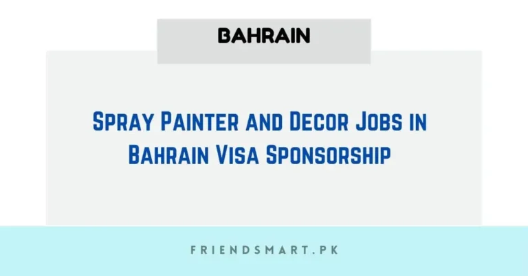 Spray Painter and Decor Jobs in Bahrain