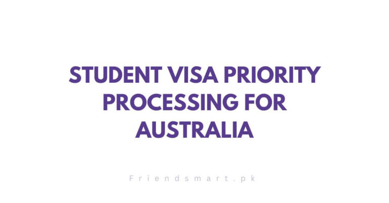 Student Visa Priority Processing for Australia