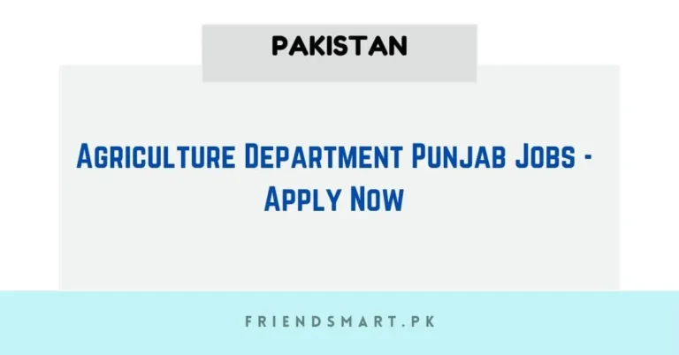 Agriculture Department Punjab Jobs