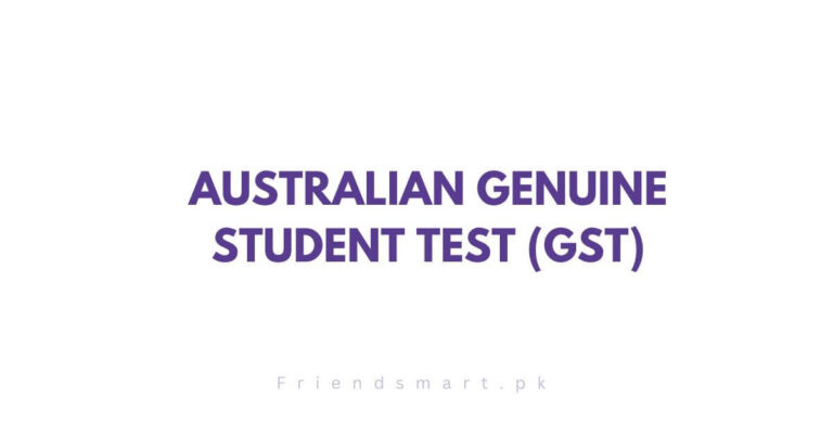 Australian Genuine Student Test (GST)