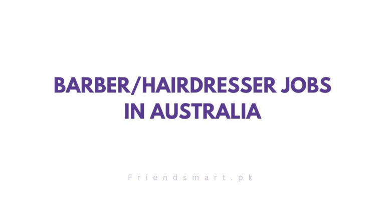 Barber/Hairdresser Jobs in Australia