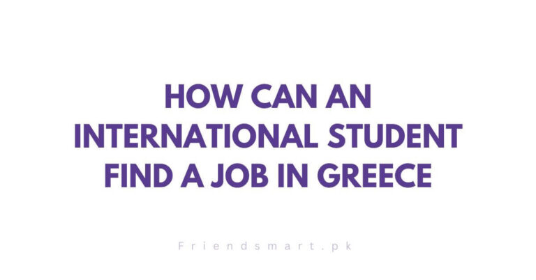 How Can an International Student Find a Job in Greece