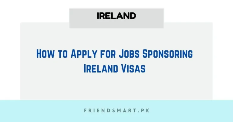 Apply for Jobs Sponsoring Ireland Visas