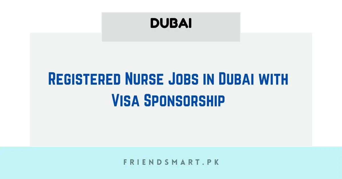 Registered Nurse Jobs in Dubai