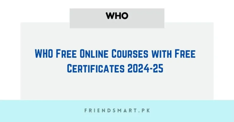 WHO Free Online Courses