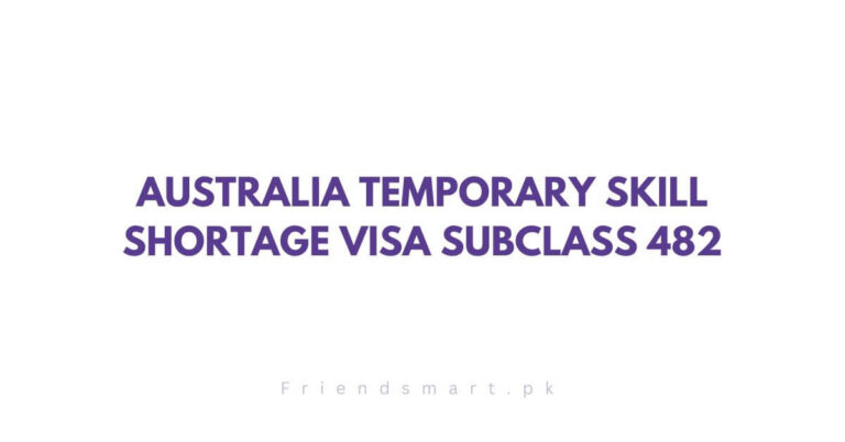 Australia Temporary Skill Shortage Visa subclass 482