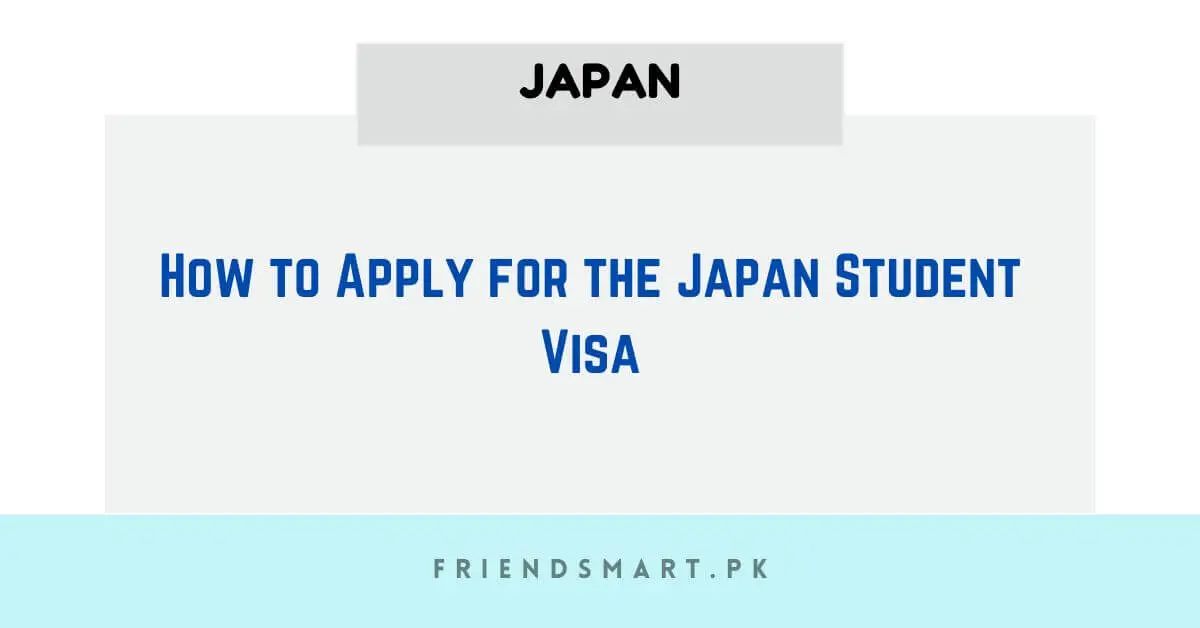 Japan Student Visa