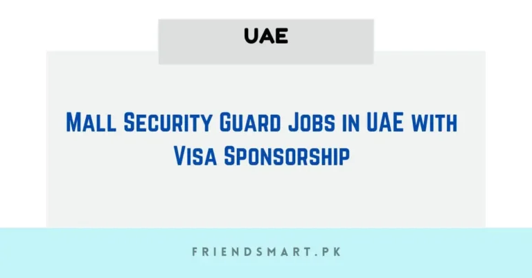 Mall Security Guard Jobs In UAE