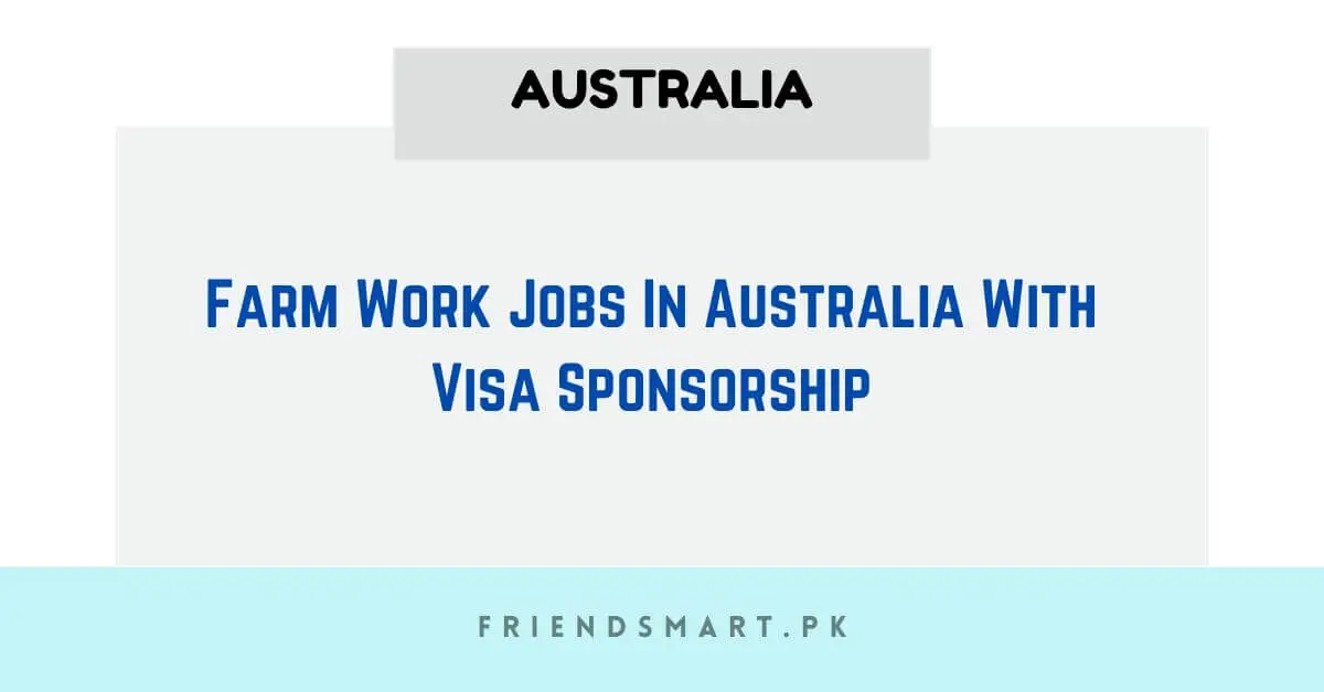 Farm Work Jobs In Australia