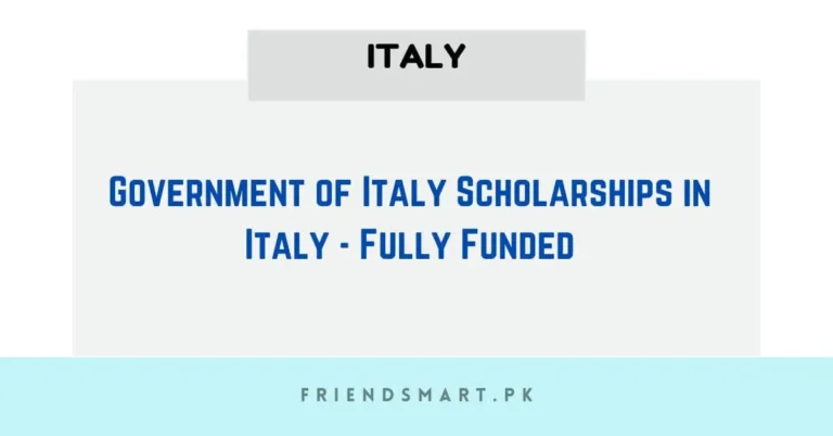 Government of Italy Scholarships