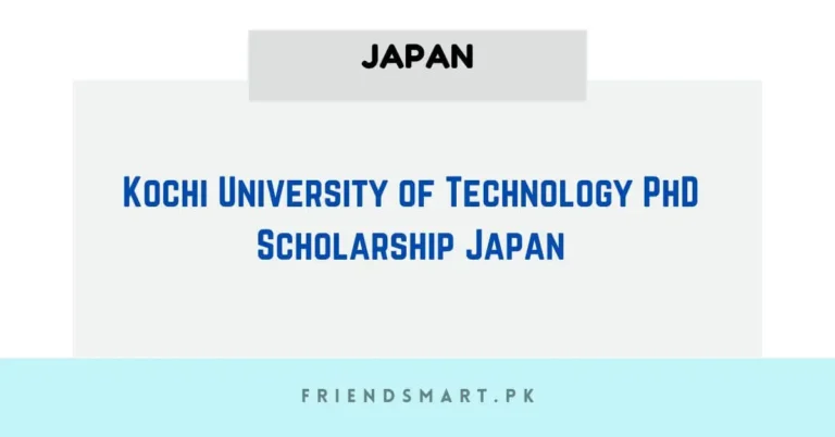 Kochi University of Technology PhD Scholarship