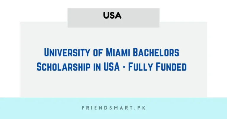 University of Miami Bachelors Scholarship