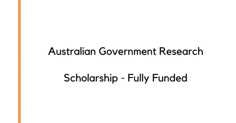 Australian Government Research Scholarship