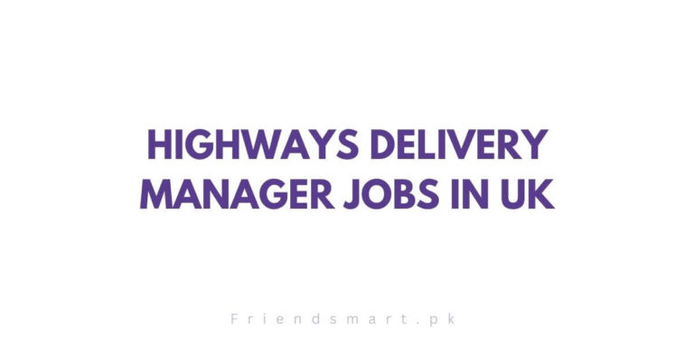 Highways Delivery Manager Jobs in UK