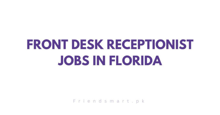 Front Desk Receptionist Jobs in Florida