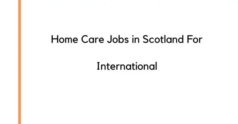 Home Care Jobs in Scotland