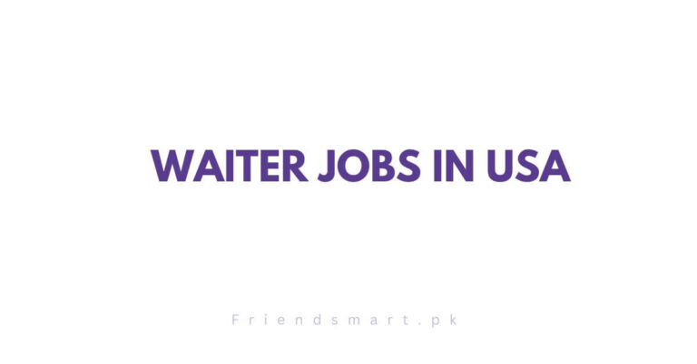 Waiter Jobs in USA