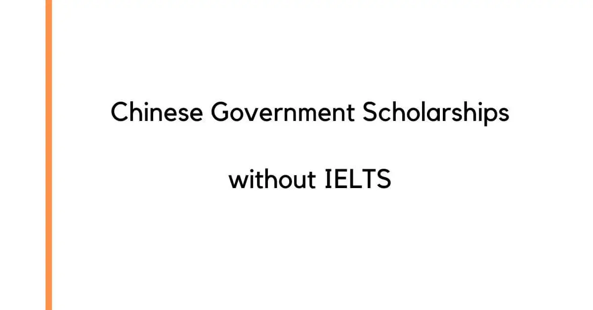 Chinese Government Scholarships