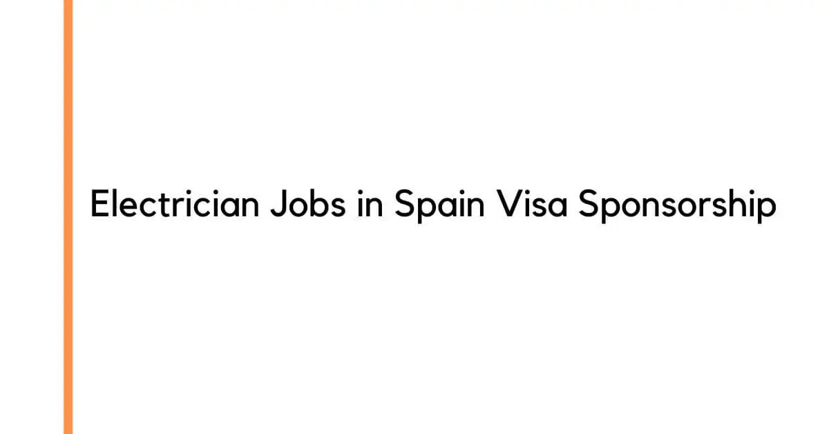 Electrician Jobs in Spain