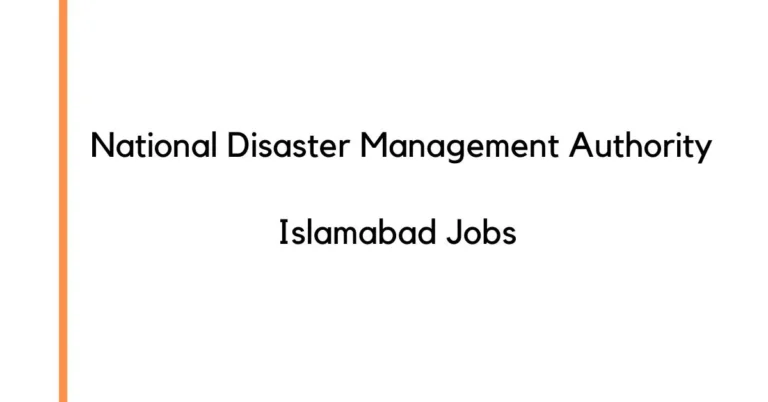 NDMA Jobs