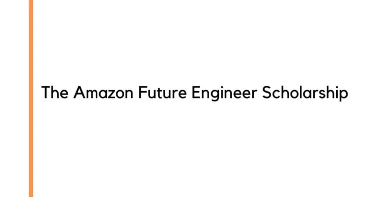 The Amazon Future Engineer Scholarship