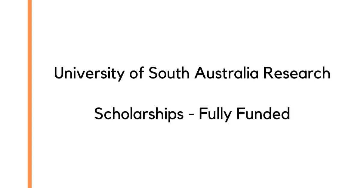 University of South Australia Research Scholarships