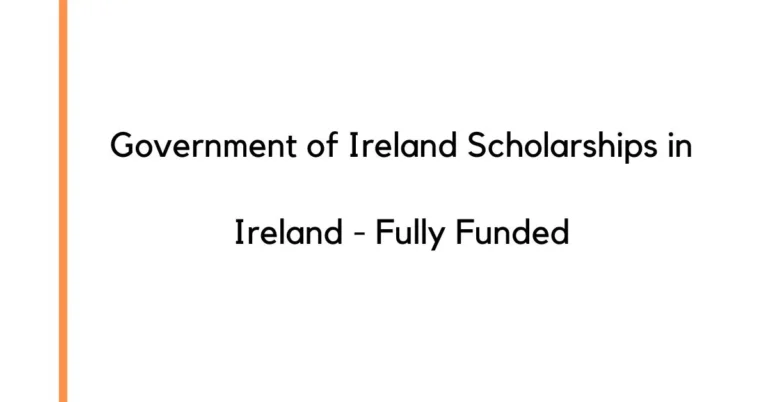 Government of Ireland Scholarships