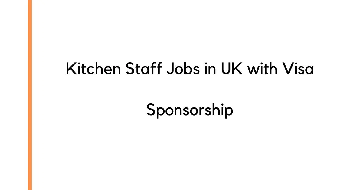 Kitchen Staff Jobs in UK